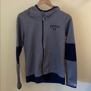 Michigan zip up hoodie